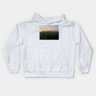 Creepy Maize Field In France Kids Hoodie